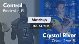 Matchup: Central  vs. Crystal River  2016