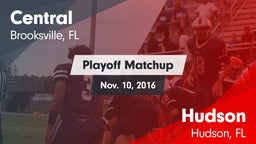 Matchup: Central  vs. Hudson  2016