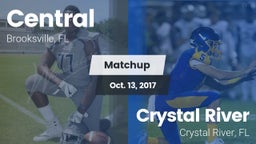 Matchup: Central  vs. Crystal River  2017