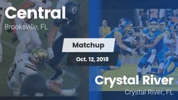 Matchup: Central  vs. Crystal River  2018