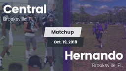 Matchup: Central  vs. Hernando  2018