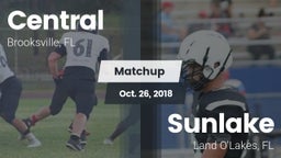 Matchup: Central  vs. Sunlake  2018