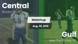 Matchup: Central  vs. Gulf  2019