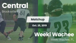 Matchup: Central  vs. Weeki Wachee  2019