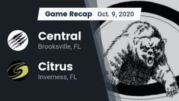 Recap: Central  vs. Citrus  2020