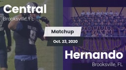 Matchup: Central  vs. Hernando  2020