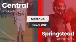 Matchup: Central  vs. Springstead  2020