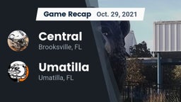 Recap: Central  vs. Umatilla  2021