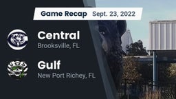 Recap: Central  vs. Gulf  2022