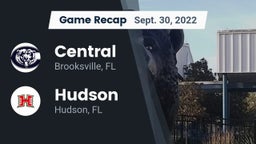 Recap: Central  vs. Hudson  2022