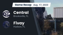 Recap: Central  vs. Fivay  2023