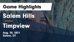 Salem Hills  vs Timpview  Game Highlights - Aug. 24, 2021