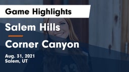 Salem Hills  vs Corner Canyon  Game Highlights - Aug. 31, 2021