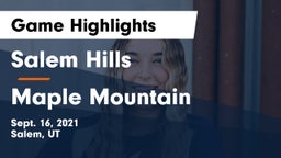 Salem Hills  vs Maple Mountain  Game Highlights - Sept. 16, 2021