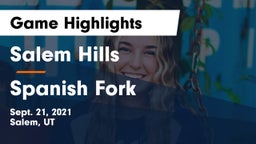 Salem Hills  vs Spanish Fork  Game Highlights - Sept. 21, 2021