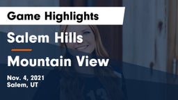 Salem Hills  vs Mountain View  Game Highlights - Nov. 4, 2021