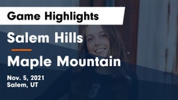 Salem Hills  vs Maple Mountain  Game Highlights - Nov. 5, 2021
