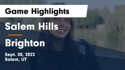 Salem Hills  vs Brighton  Game Highlights - Sept. 30, 2022