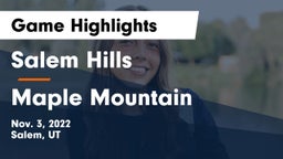 Salem Hills  vs Maple Mountain  Game Highlights - Nov. 3, 2022