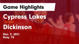 Cypress Lakes  vs Dickinson  Game Highlights - Dec. 9, 2021