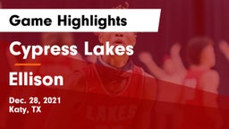 Cypress Lakes  vs Ellison Game Highlights - Dec. 28, 2021