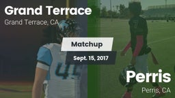 Matchup: Grand Terrace High vs. Perris  2017