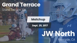 Matchup: Grand Terrace High vs. JW North  2017