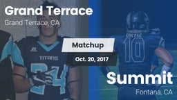 Matchup: Grand Terrace High vs. Summit  2017