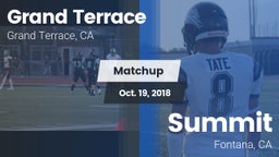 Matchup: Grand Terrace High vs. Summit  2018