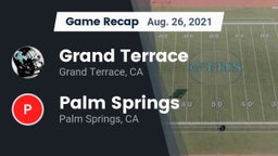 Recap: Grand Terrace  vs. Palm Springs  2021