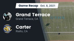 Recap: Grand Terrace  vs. Carter  2021
