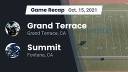 Recap: Grand Terrace  vs. Summit  2021