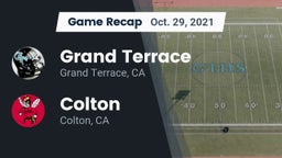 Recap: Grand Terrace  vs. Colton  2021