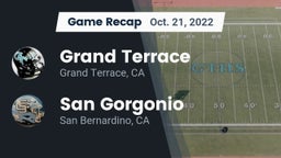 Recap: Grand Terrace  vs. San Gorgonio  2022