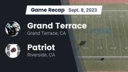 Recap: Grand Terrace  vs. Patriot  2023