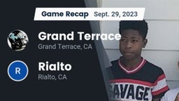 Recap: Grand Terrace  vs. Rialto  2023