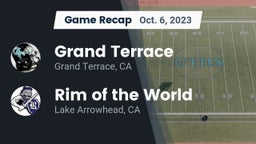 Recap: Grand Terrace  vs. Rim of the World  2023