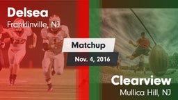 Matchup: Delsea  vs. Clearview  2016