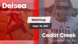 Matchup: Delsea  vs. Cedar Creek  2017