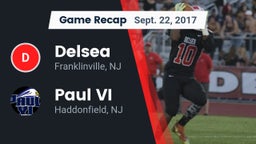 Recap: Delsea  vs. Paul VI  2017