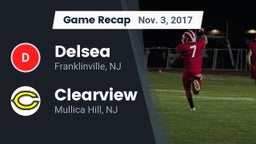 Recap: Delsea  vs. Clearview  2017
