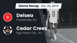 Recap: Delsea  vs. Cedar Creek  2019