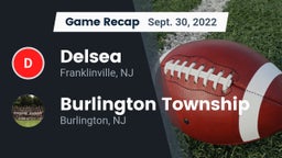 Recap: Delsea  vs. Burlington Township  2022