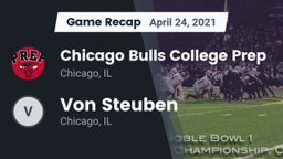 Recap: Chicago Bulls College Prep vs. Von Steuben  2021