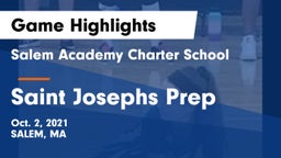 Salem Academy Charter School vs Saint Josephs Prep Game Highlights - Oct. 2, 2021