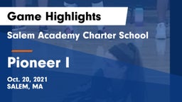 Salem Academy Charter School vs Pioneer I Game Highlights - Oct. 20, 2021