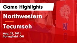 Northwestern  vs Tecumseh  Game Highlights - Aug. 26, 2021