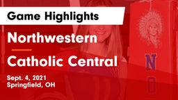 Northwestern  vs Catholic Central  Game Highlights - Sept. 4, 2021
