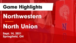 Northwestern  vs North Union  Game Highlights - Sept. 14, 2021