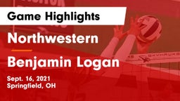 Northwestern  vs Benjamin Logan  Game Highlights - Sept. 16, 2021